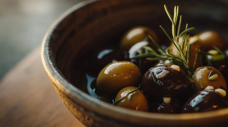 Botellas de aceite de oliva en un mercado español