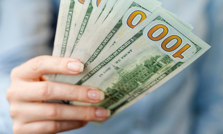 Gráfico de cotizaciones del dólar en Argentina