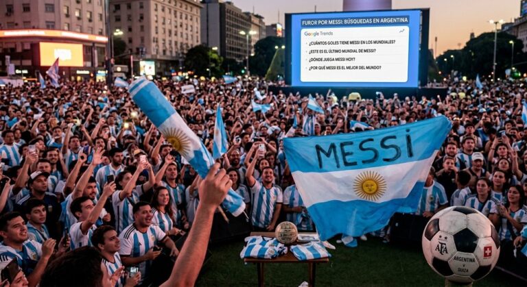 Lionel Messi con la camiseta de la Selección Argentina durante un partido del Mundial 2026