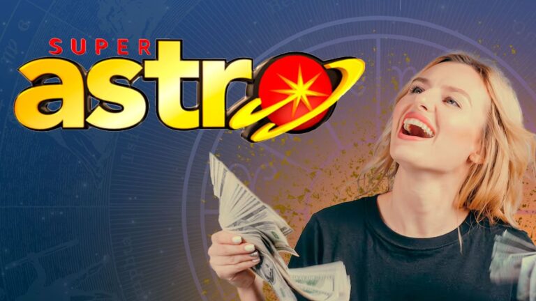 Boleto de Super Astro Luna con el número 4509 y signo Escorpio