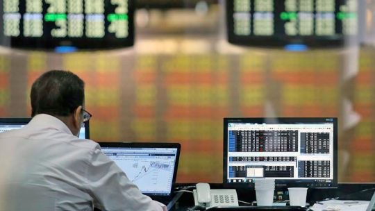Gráfico del Riesgo País argentino en 402 puntos básicos