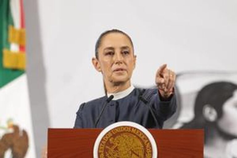 Claudia Sheinbaum en conferencia de prensa