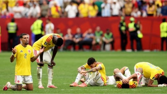 Partido de octavos de final del Mundial 2026 entre Suiza y Colombia en el BC Place Stadium