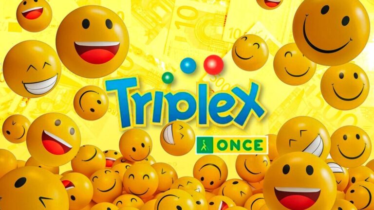 Boleto de la Triplex de la ONCE