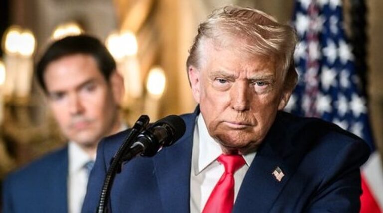 Donald Trump y Benjamin Netanyahu en reunión