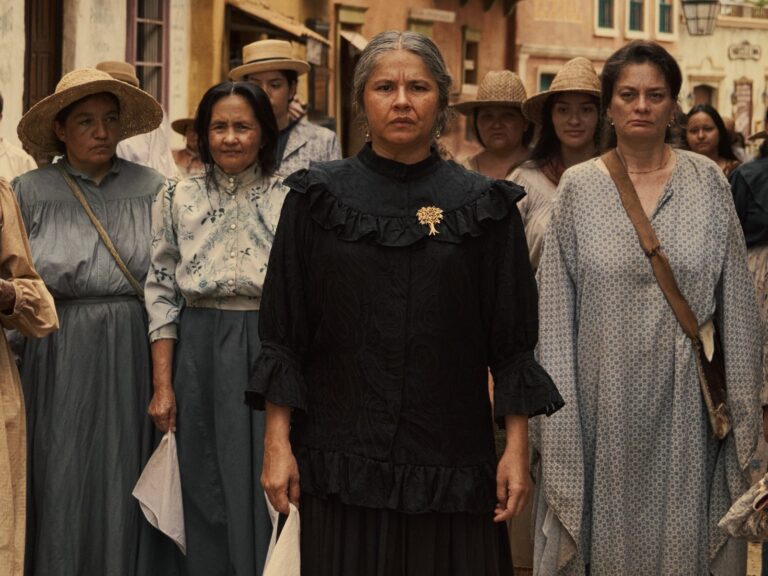 Set de filmación de Cien años de soledad en Alvarado, Colombia