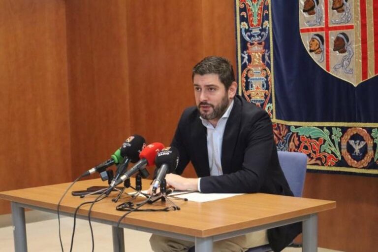 Fotografía de Alejandro Nolasco, vicepresidente de Aragón