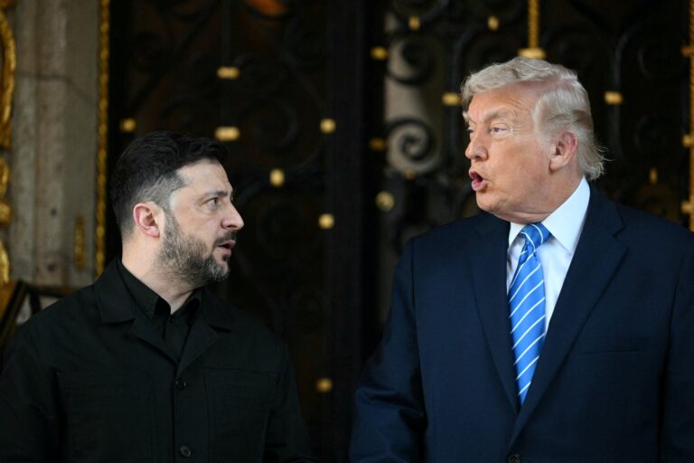 Zelensky y Trump reunidos en la Casa Blanca