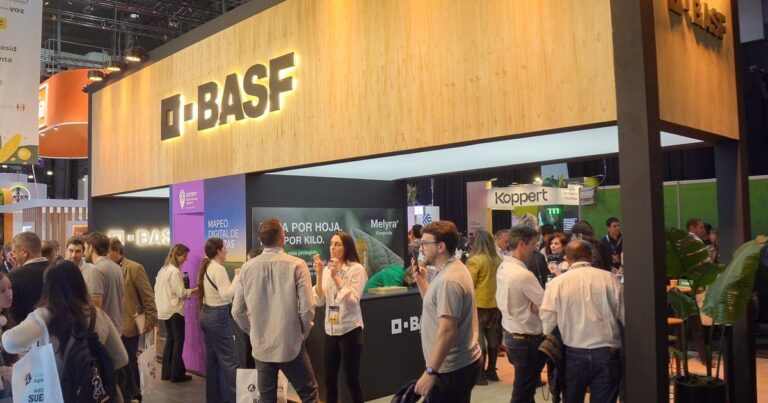 Stand de BASF en el Congreso Aapresid 2026