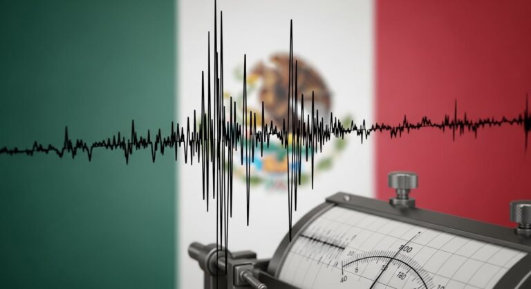 Mapa de sismicidad en México según el Servicio Sismológico Nacional
