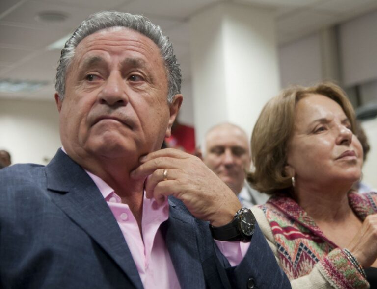 Eduardo Duhalde y Hilda “Chiche” Duhalde