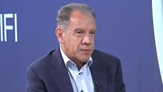 Daniel Hadad en la presentación de El Libertador
