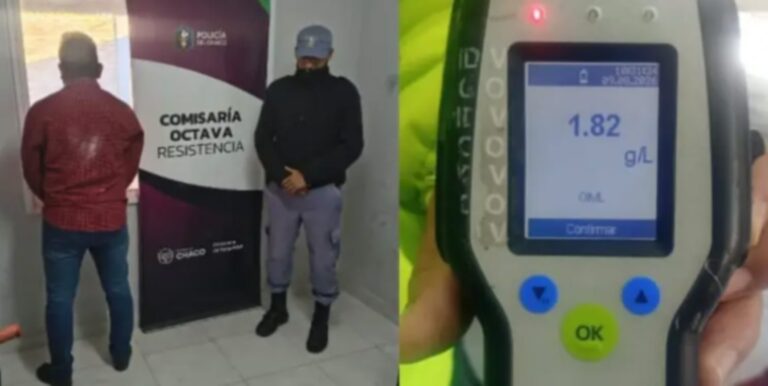 Policía en la comisaría de Resistencia, Chaco