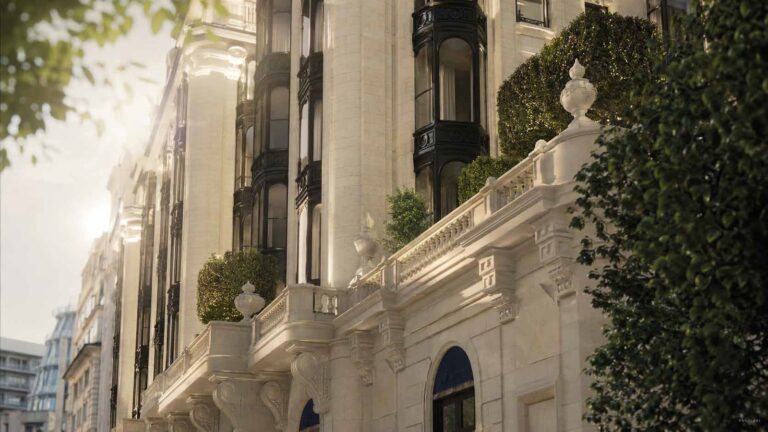 Edificio del Hotel Plaza frente a Plaza San Martín en Buenos Aires