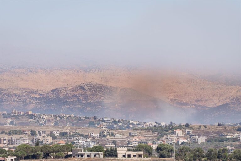 Soldados de las Fuerzas de Defensa de Israel en una zona de operaciones