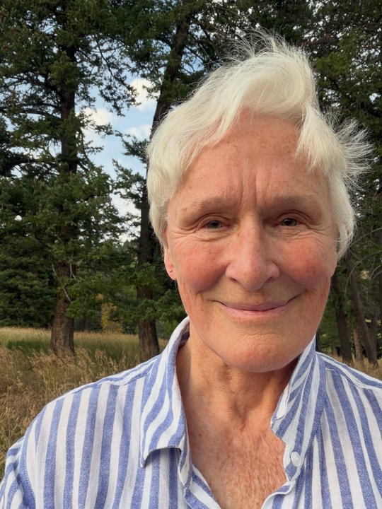 Glenn Close en un video publicado en redes sociales