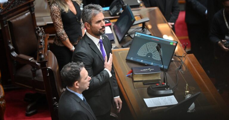 Sesión en el Congreso de la Nación Argentina
