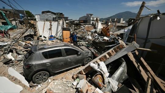 Carlos Luis Cáceres, argentino hallado con vida tras terremoto en Colombia