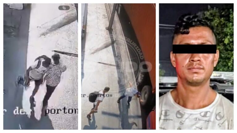 Detención de Iván N por empujar a adulto mayor en Monterrey