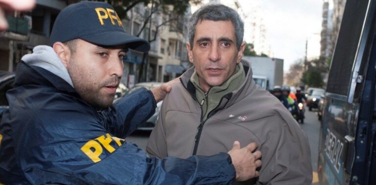 Roberto Baratta en una audiencia judicial