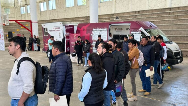 Unidades móviles para trámite de licencia de conducir en el Estado de México
