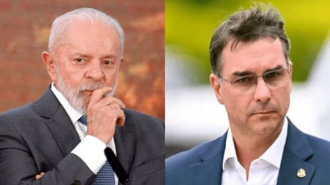 Lula da Silva y Flavio Bolsonaro en disputa electoral