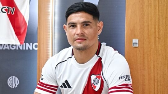 Maximiliano Salas durante su paso por River Plate
