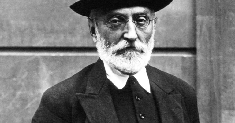 Retrato de Miguel de Unamuno, filósofo español