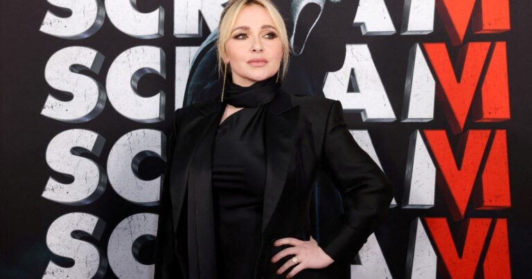 Hayden Panettiere en un evento público