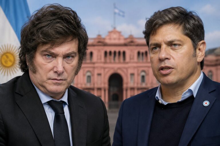 Gráfico de encuesta electoral con porcentajes