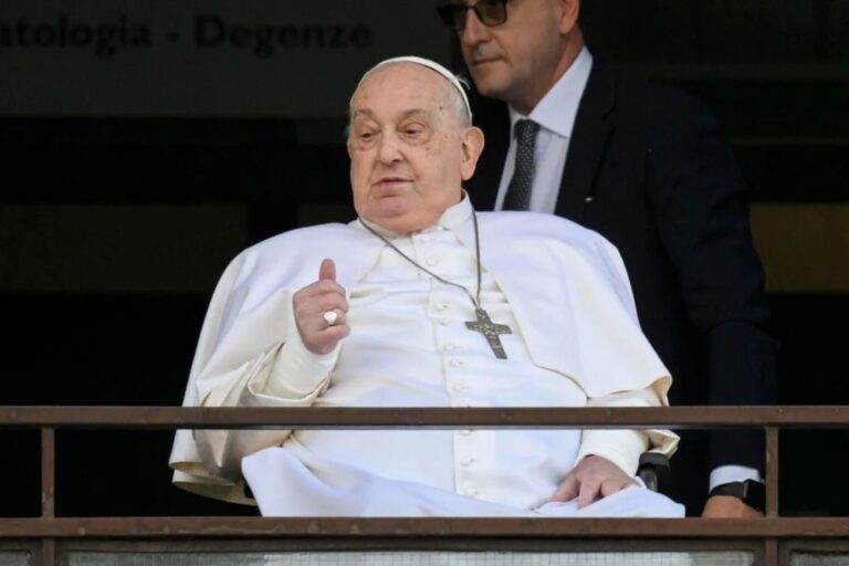 Papa Francisco en una audiencia pública en el Vaticano