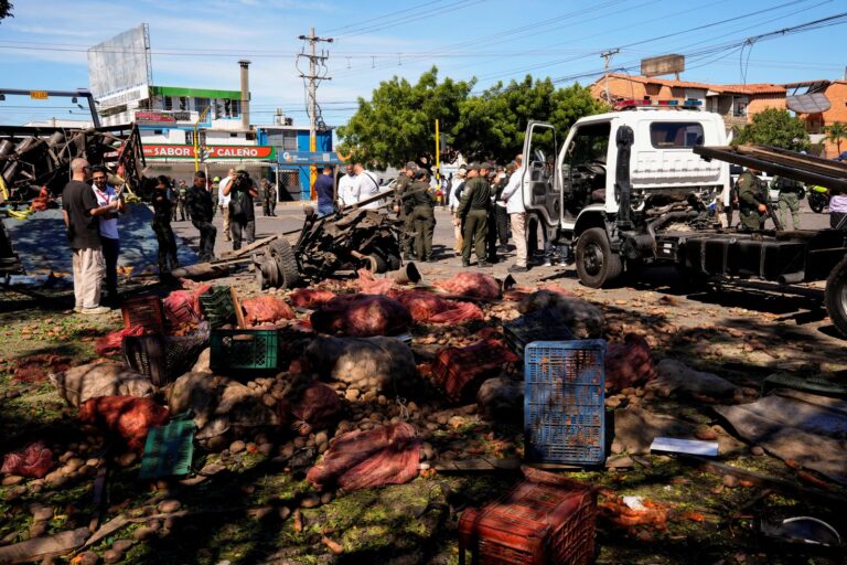 Policía sobreviviente del atentado en Cúcuta