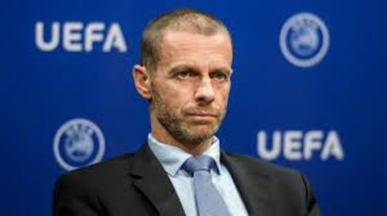 Aleksander Čeferin, presidente de la UEFA