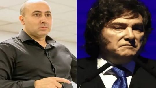 Javier Milei y Fernando Cerimedo en redes sociales