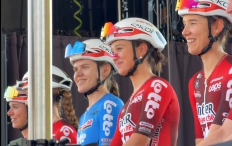 Romina Hinojosa en el Tour de Francia Femenino 2026