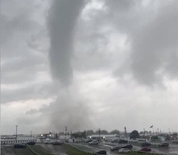 Tromba marina en Long Island