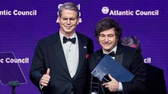 Scott Bessent, secretario del Tesoro de Estados Unidos, durante una presentación