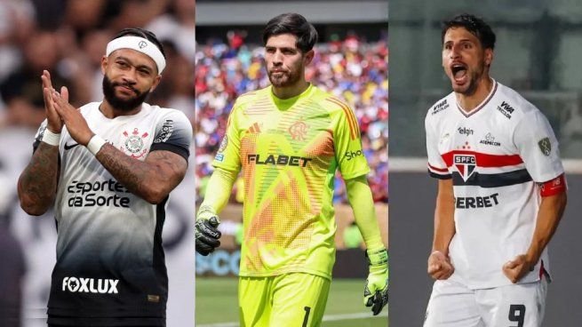 Escudo de la Confederación Brasileña de Fútbol (CBF) sobre fondo de cancha