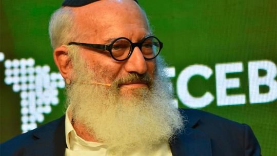 Eduardo Elsztain, empresario argentino, en una conferencia