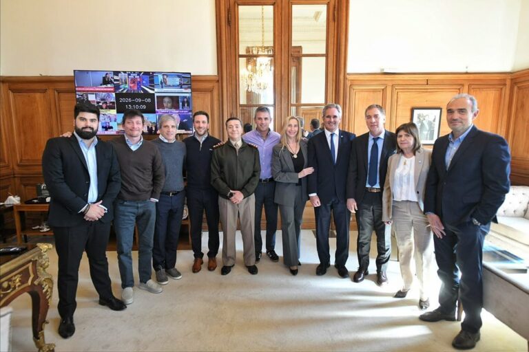 Reunión de la mesa política del oficialismo en la Casa Rosada