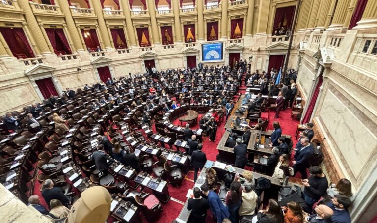 Sesión del Congreso argentino