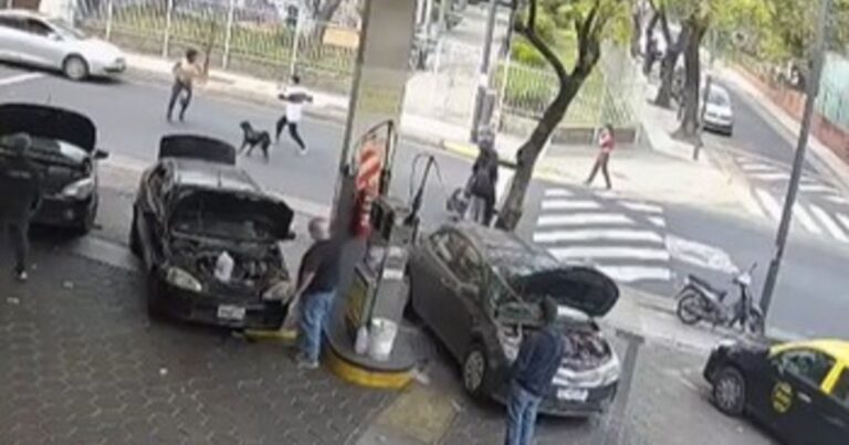 Calle de San Cristóbal donde ocurrió el ataque