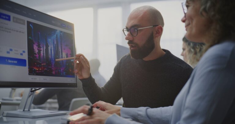 Representación de inteligencia artificial aplicada a la producción publicitaria