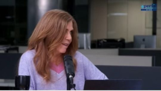 Irina Hauser en el programa QR!