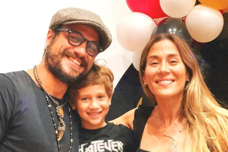 Jimena Barón y su hijo Momo Osvaldo