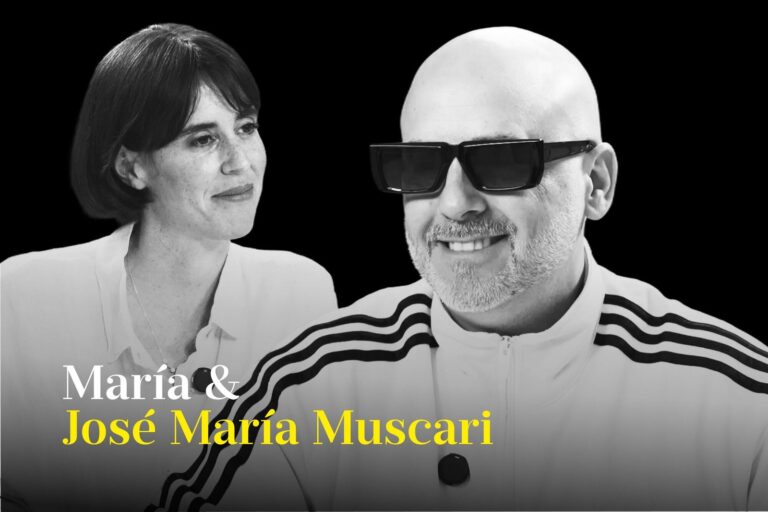 José María Muscari junto a su hijo Lucio