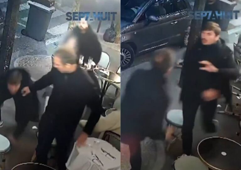 Sala de audiencias del juicio por el crimen de Federico Martín Aramburú en París