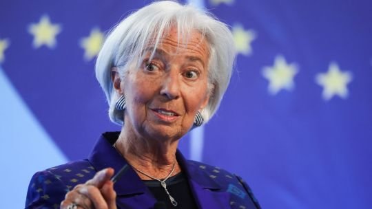 Christine Lagarde, presidenta del Banco Central Europeo, durante una comparecencia ante legisladores europeos en Bruselas.