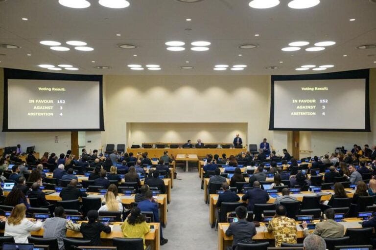 Luiz Inácio Lula da Silva durante un discurso en la Asamblea General de la ONU