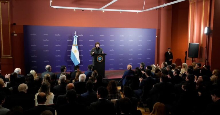 Presidente Javier Milei en Casa de Gobierno
